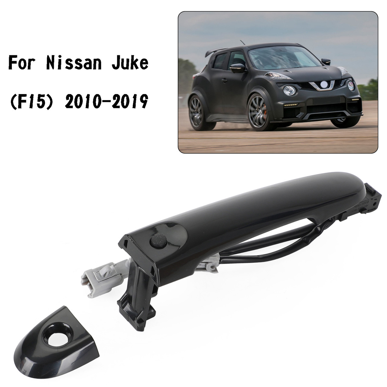 Front O/S Driver Right Side Door Handle Keyless Entry For Nissan Juke 2010-2019