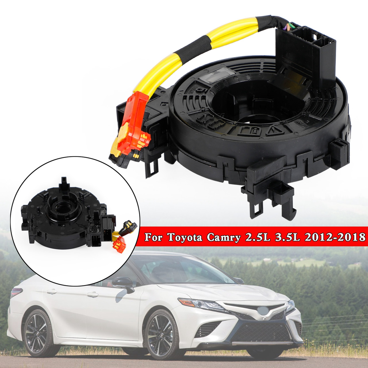 Squib Spiral Cable Clock Spring 84306-09020 For Toyota Camry 2.5L