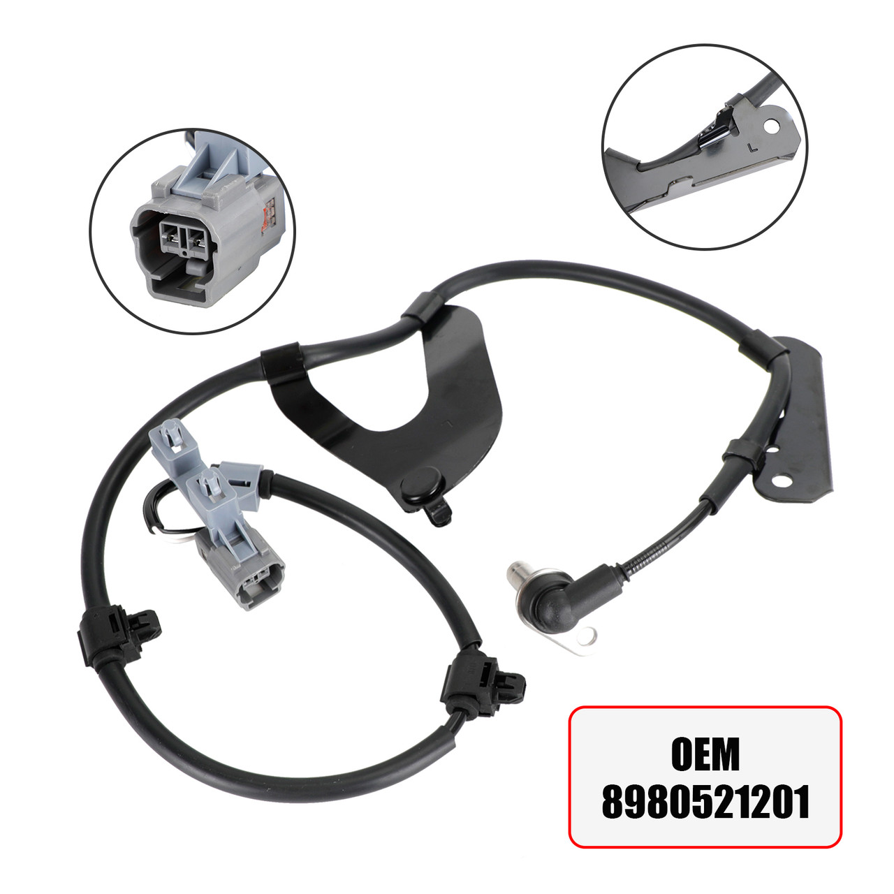 ABS Wheel Speed Sensor Front Left For Isuzu D-Max 2.5 Twin Turbo