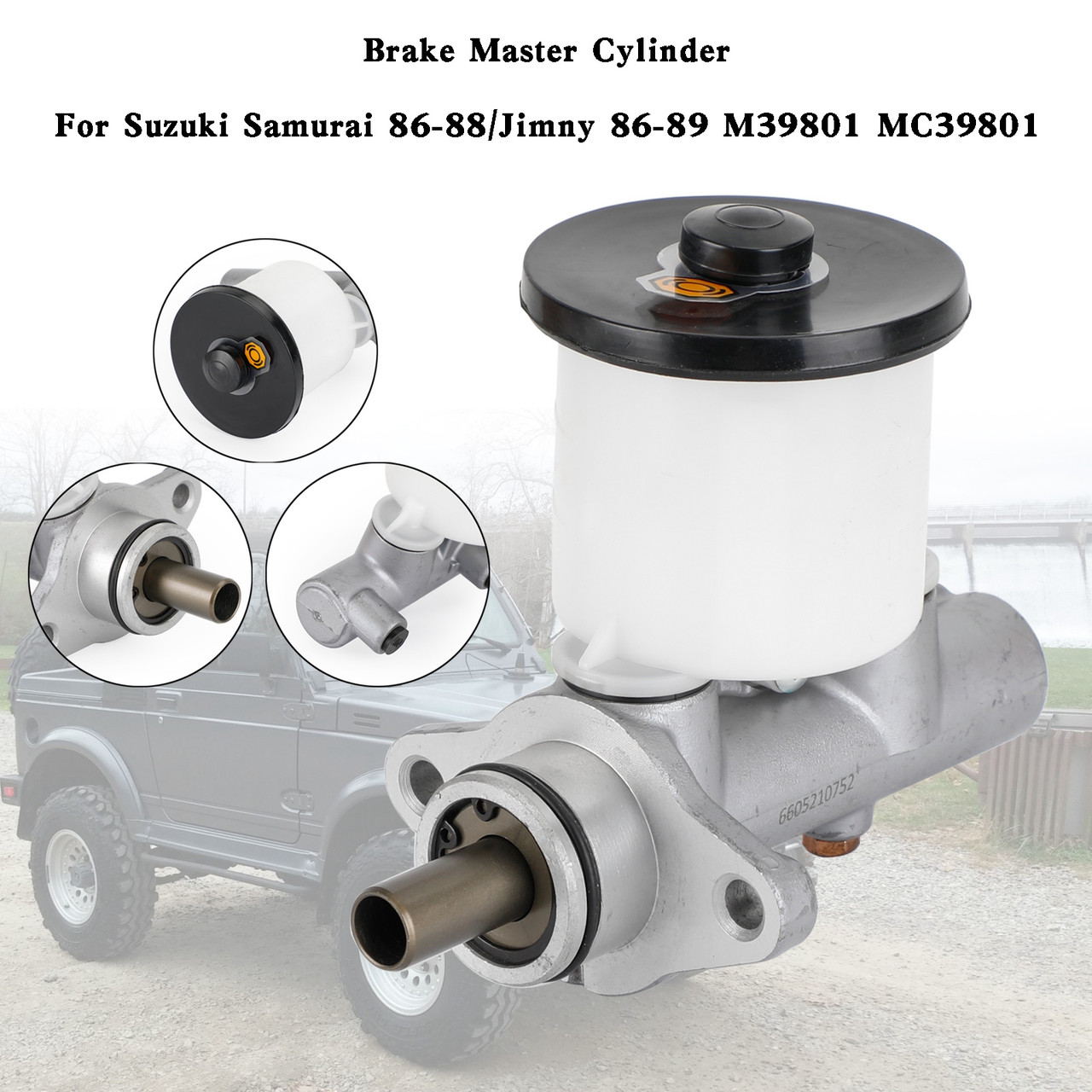 Brake Master Cylinder For Suzuki Samurai 86-88/Jimny 86-89 M39801 MC39801