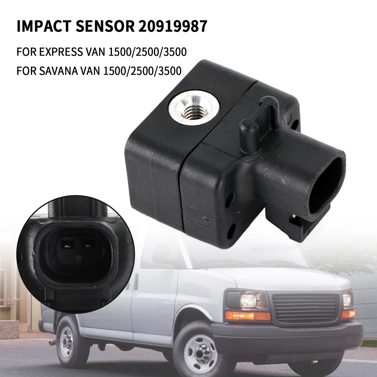 Front Impact Sensor Left or Right 20919987 For Chevry Express GMC Savana 08-15