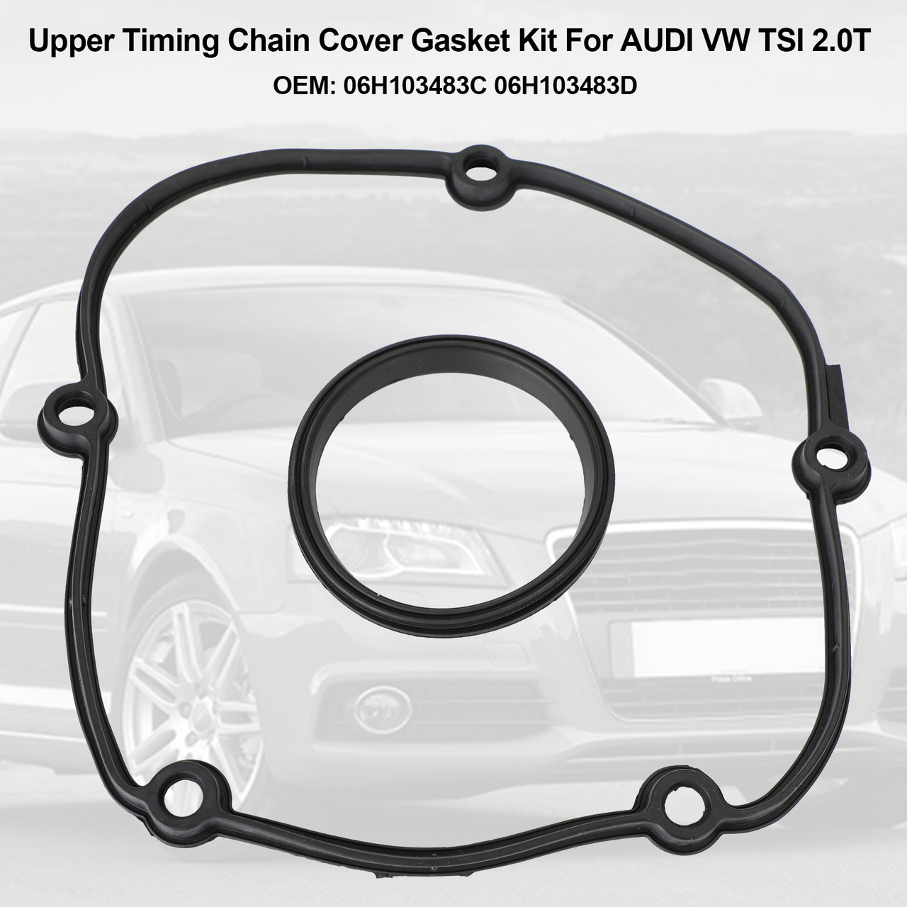 Upper Timing Chain Cover Gasket Kit For VW TSI 2.0T 06H103483C 06H103483D