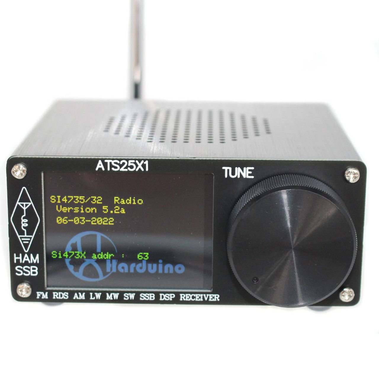 Upgraded 50Khz-2GHz V1.10D Malachite DSP SDR Receiver Radio 3.5 Inch LCD&Speaker