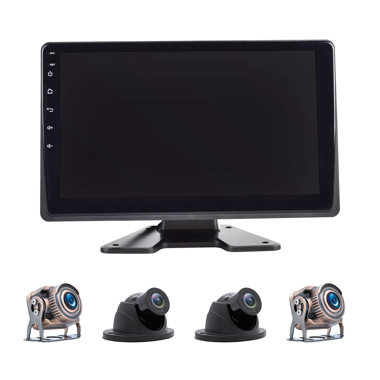 10.1" Monitor DVR Driving Video Recorder Touch Screen with BSD for RV Truck Bus