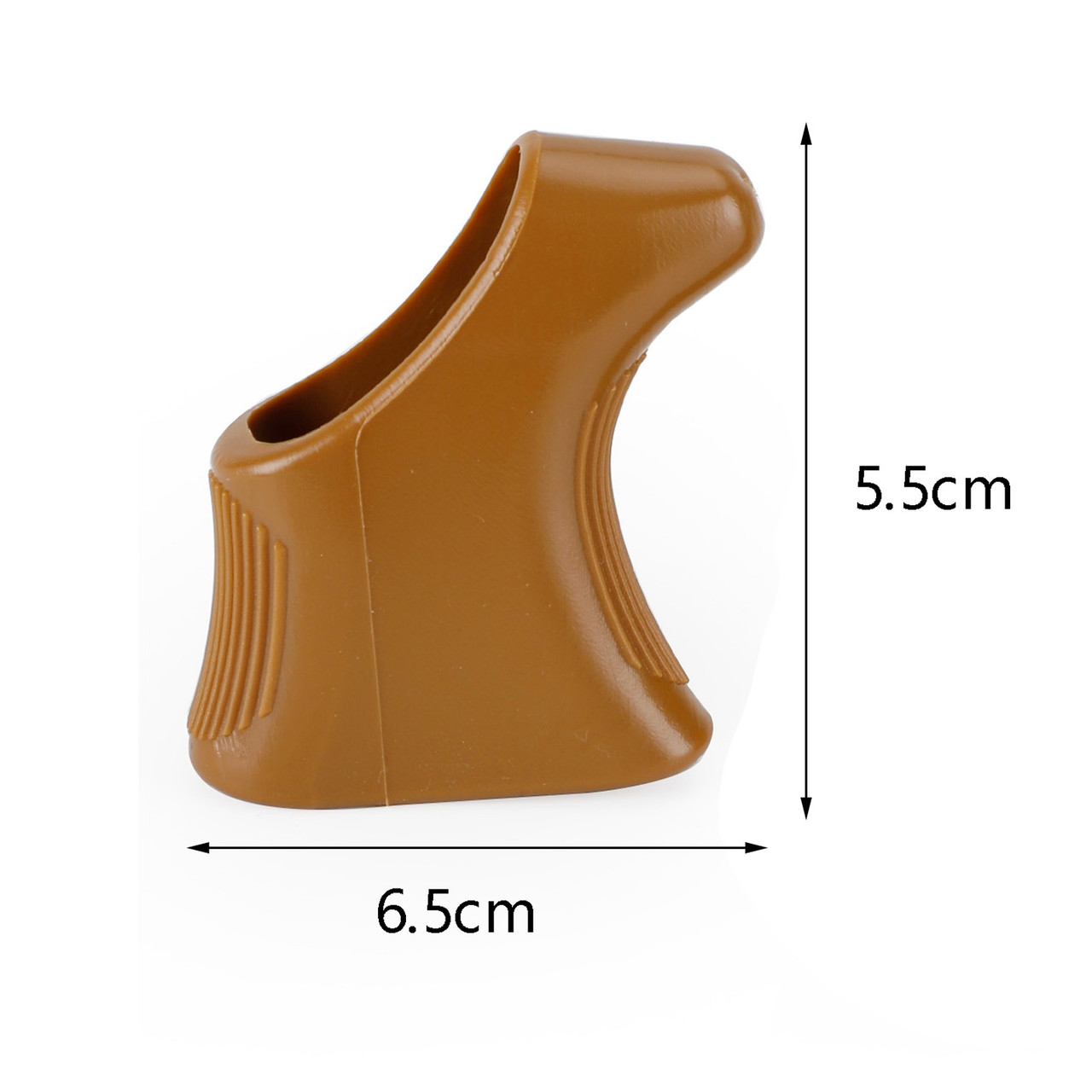One Pair of Shield Brake Lever Hoods For Super record Brown