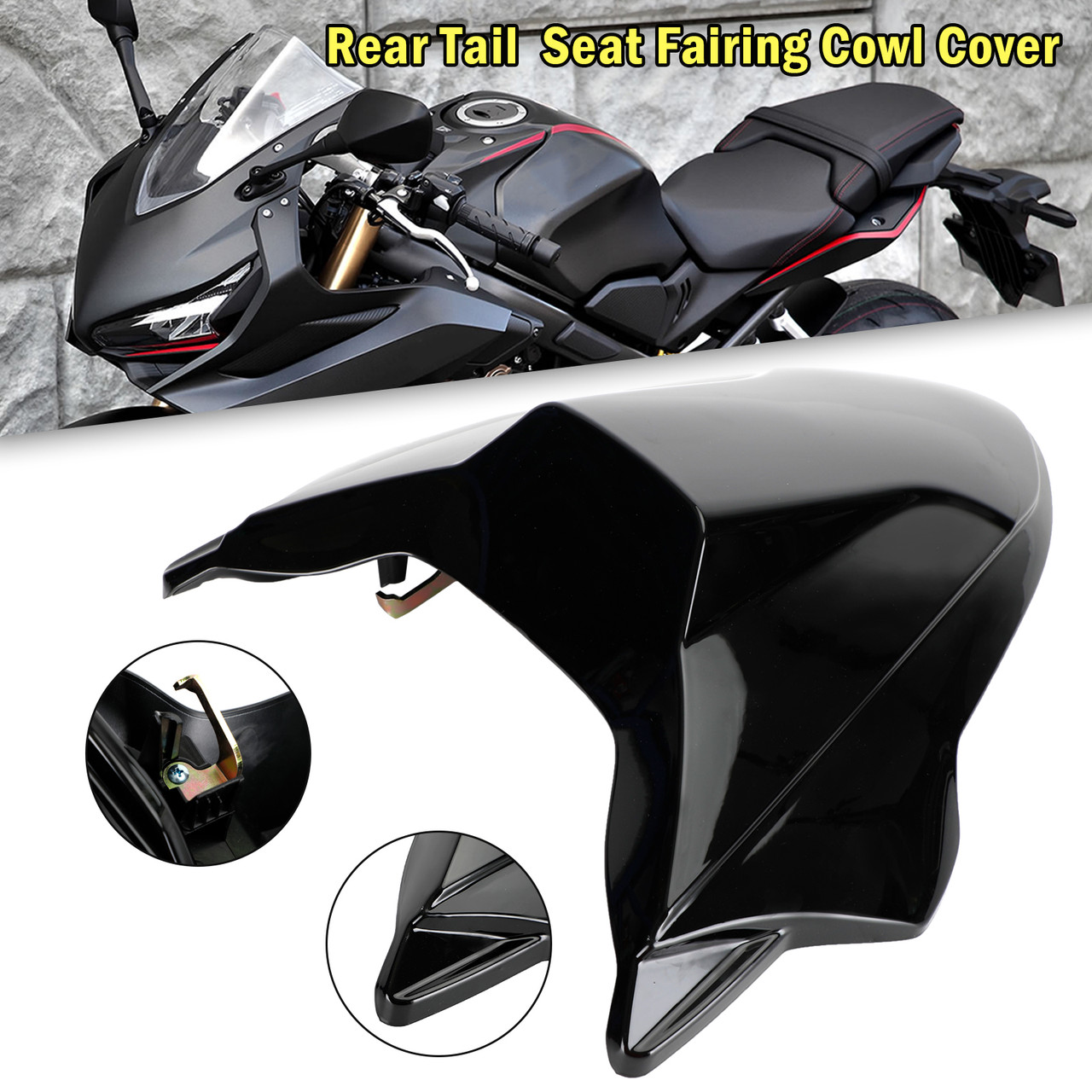 Rear Tail Seat Fairing Cowl Cover for Honda CB650R CBR650R 2021