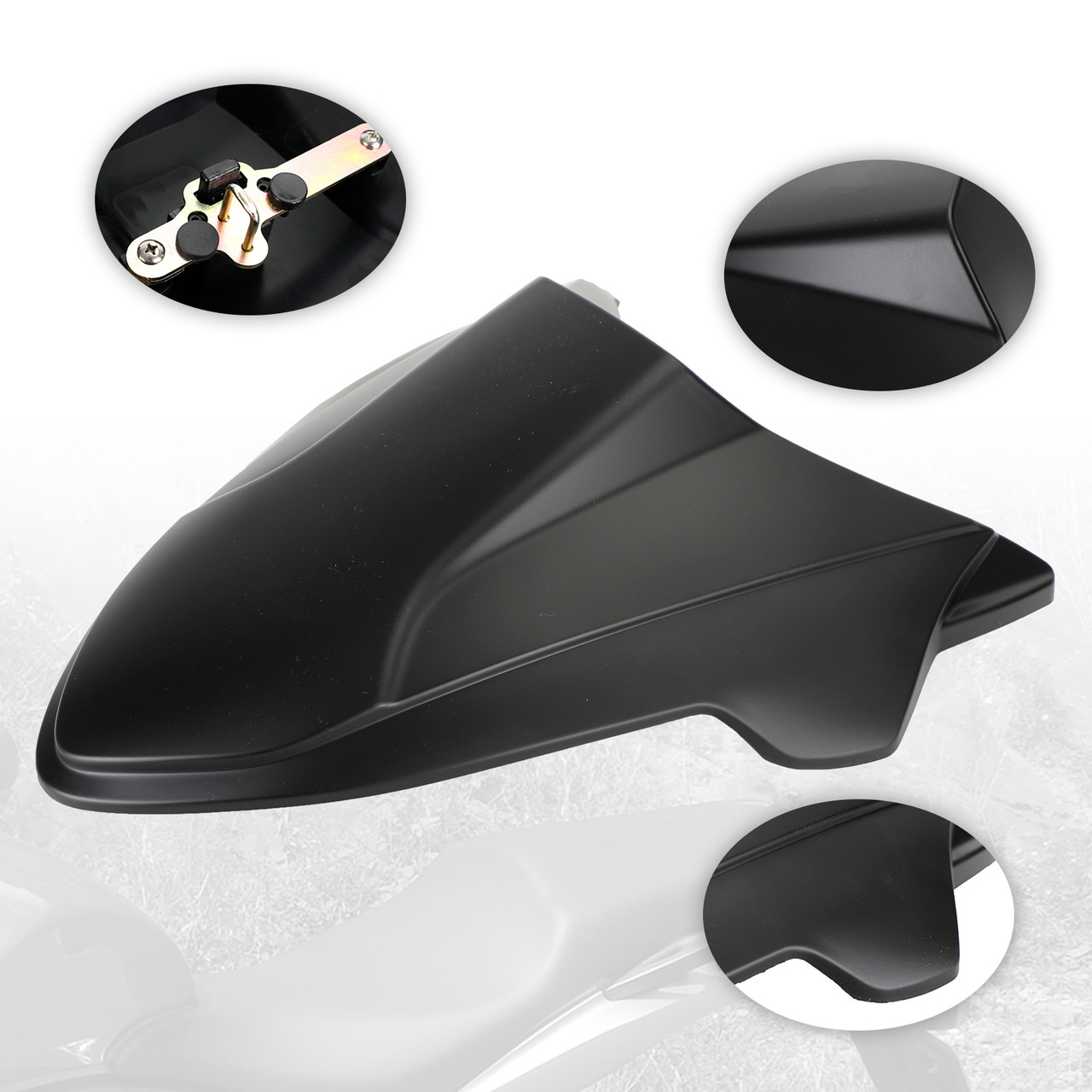 Rear Tail Seat Fairing Cowl Cover for Honda CB650R CBR650R 2021-2022 Matt Black