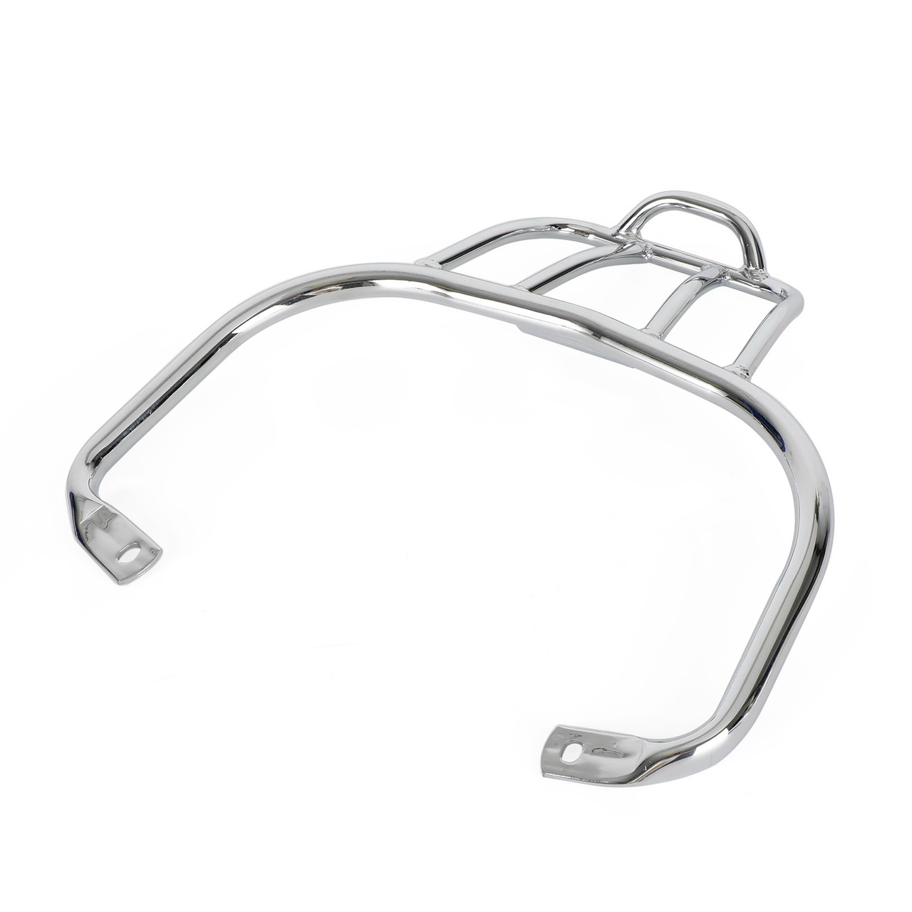 Sloped Rear Rack Carrier Pannier Chrome For Vespa GTS250 GTS300 GTV300 08-22