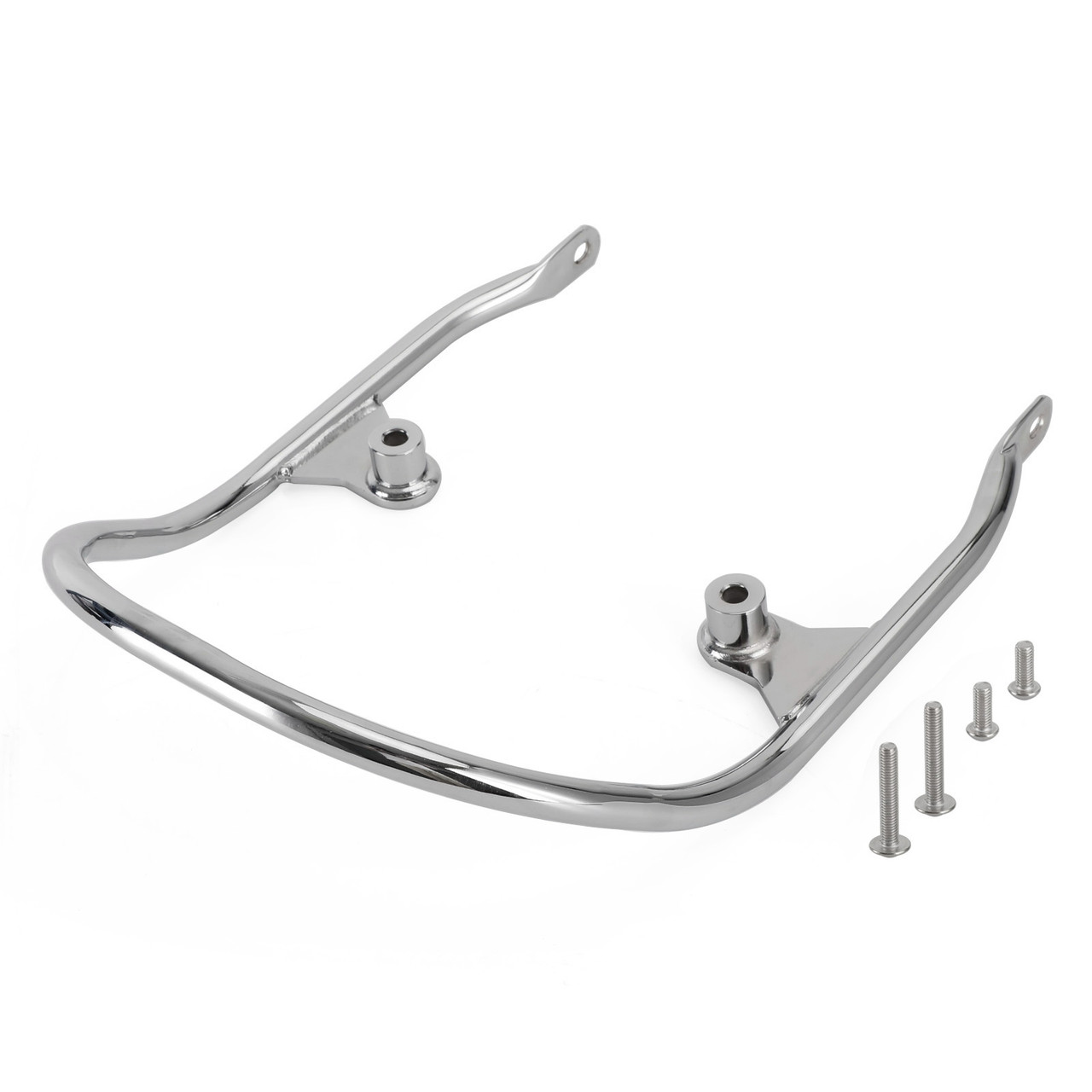 Passenger Handle Grab Bar Hand Armrest Tail Chrome for Kawasaki Z650RS 2021-2023