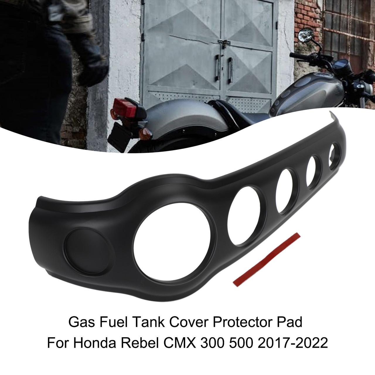 Gas Fuel Tank Cover Protector Pad For Honda Rebel300/500 CMX 300 500 2017-22