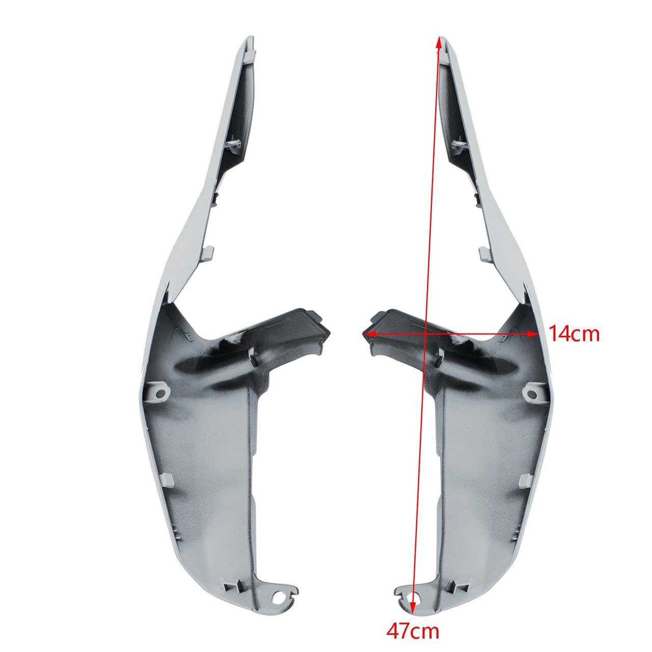 Rear Upper Tail Side Cover Fairing Cowl For Honda CBR500R 2019-2021 White