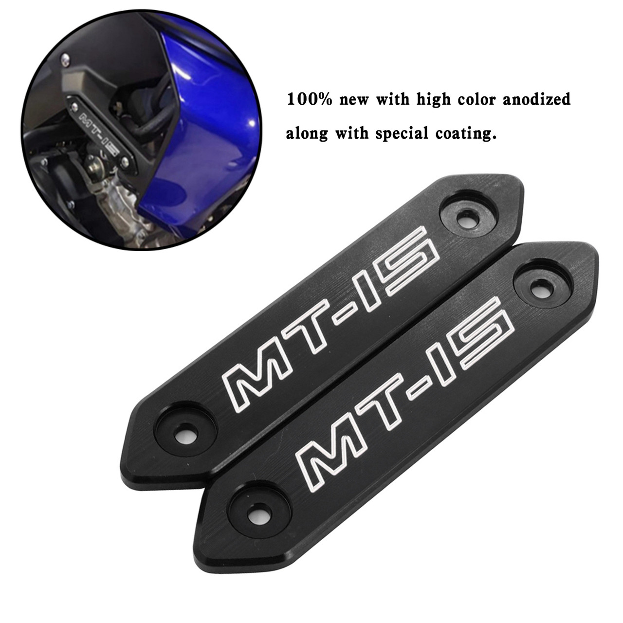 Aluminum Alloy Accessories Body Cover For Yamaha MT 15 MT-15 MT15 2018-2020 Black
