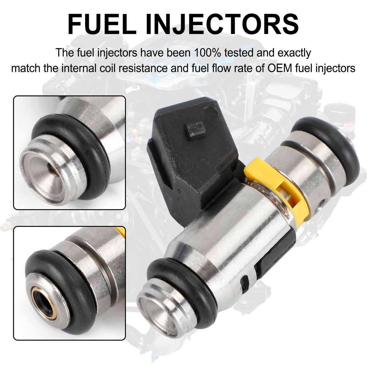 Fuel Injectors 861260T For Fiat Marine Mercruiser IWP069