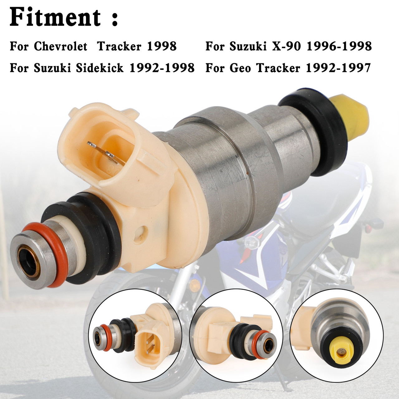 15710-58B00 Fuel Injectors Fit For Suzuki Sidekick Tracker X-90