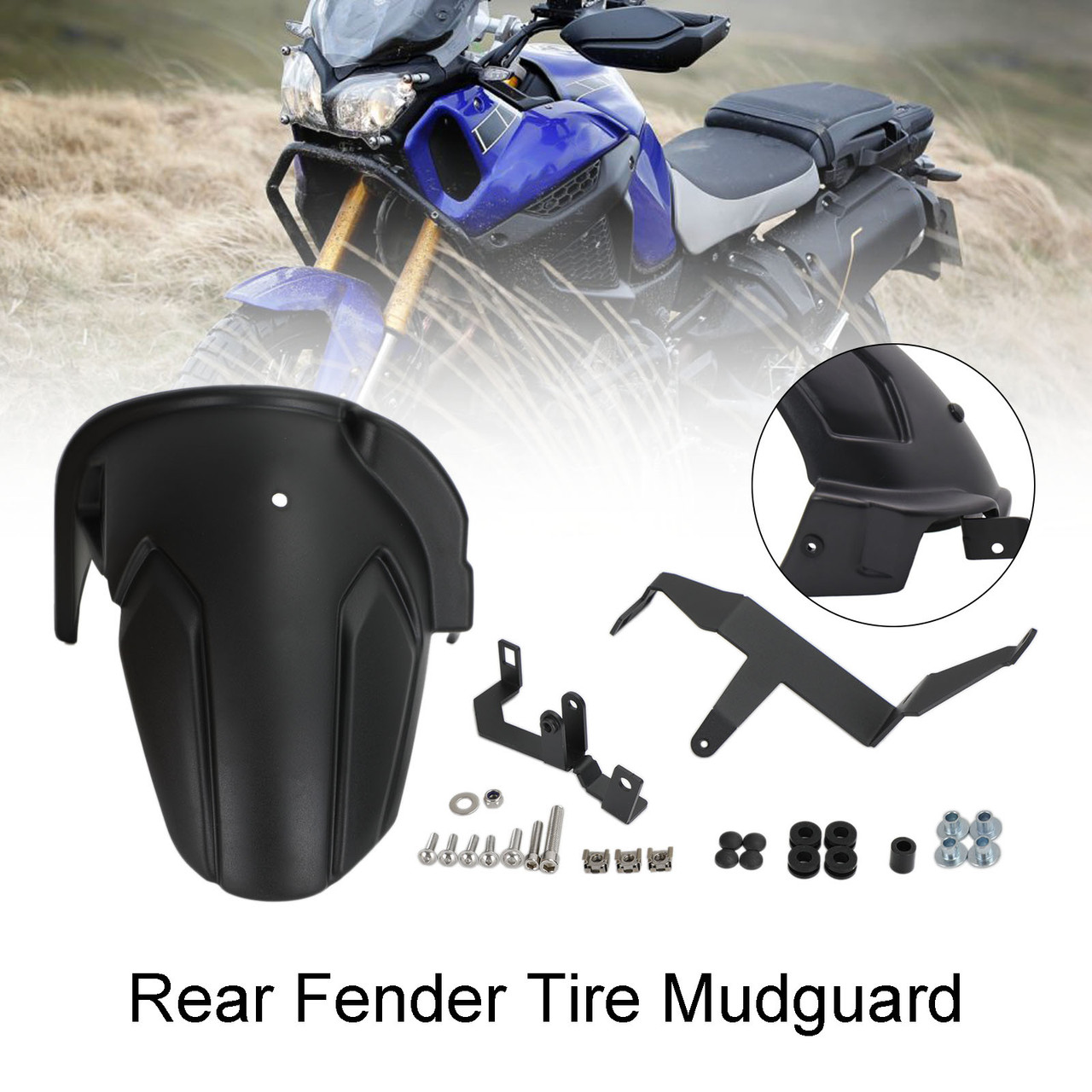 Rear Fender Tire Mudguard Fit For Yamaha XT 1200 Z Super Tenere 2010-2021