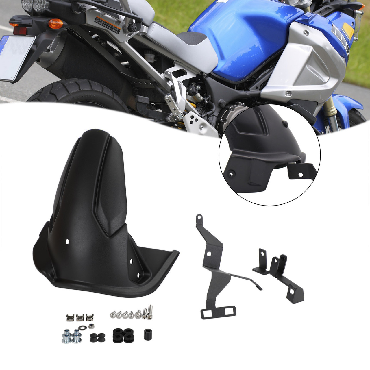 Rear Fender Tire Mudguard Fit For Yamaha XT 1200 Z Super Tenere 2010-2021