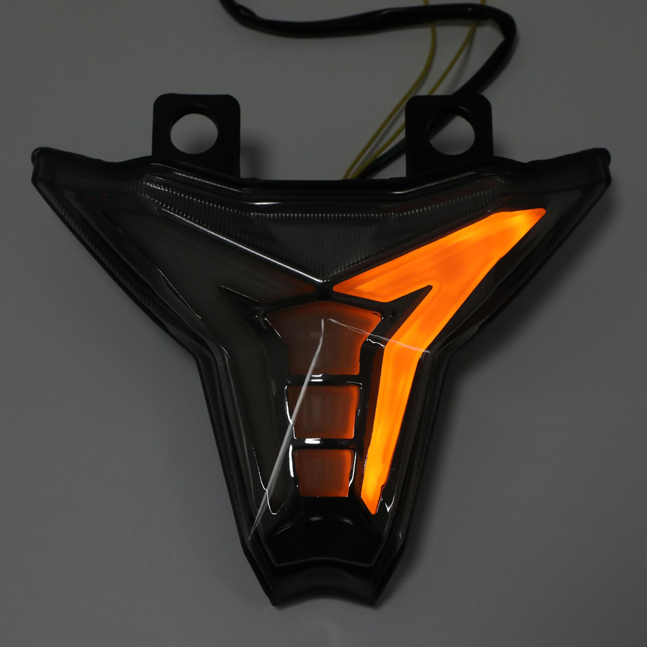 Integrated Tail Light Turn Signal For KAWASAKI Ninja ZX10R Z1000 2013-2022 Black