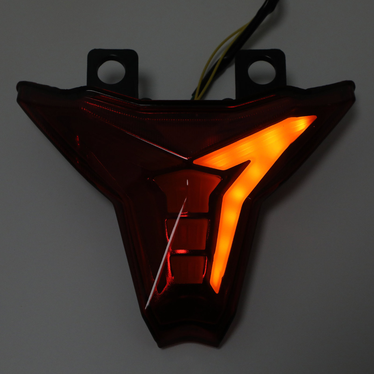 Integrated Tail Light Turn Signal For KAWASAKI Ninja ZX10R Z1000 2013-2022 Red