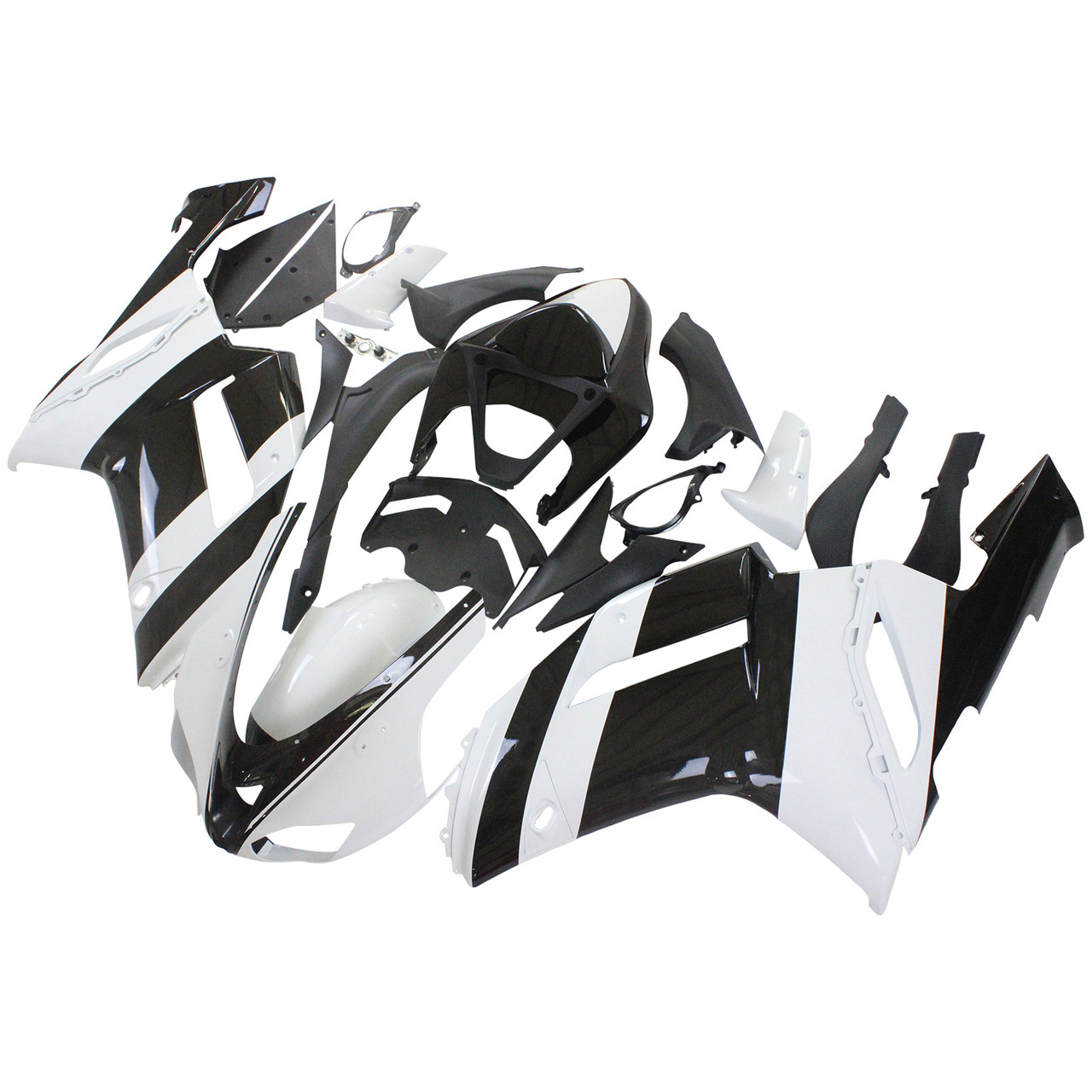 Kawasaki ZX6R 636 2007-2008 Amotopart Fairing Kit Generic #105