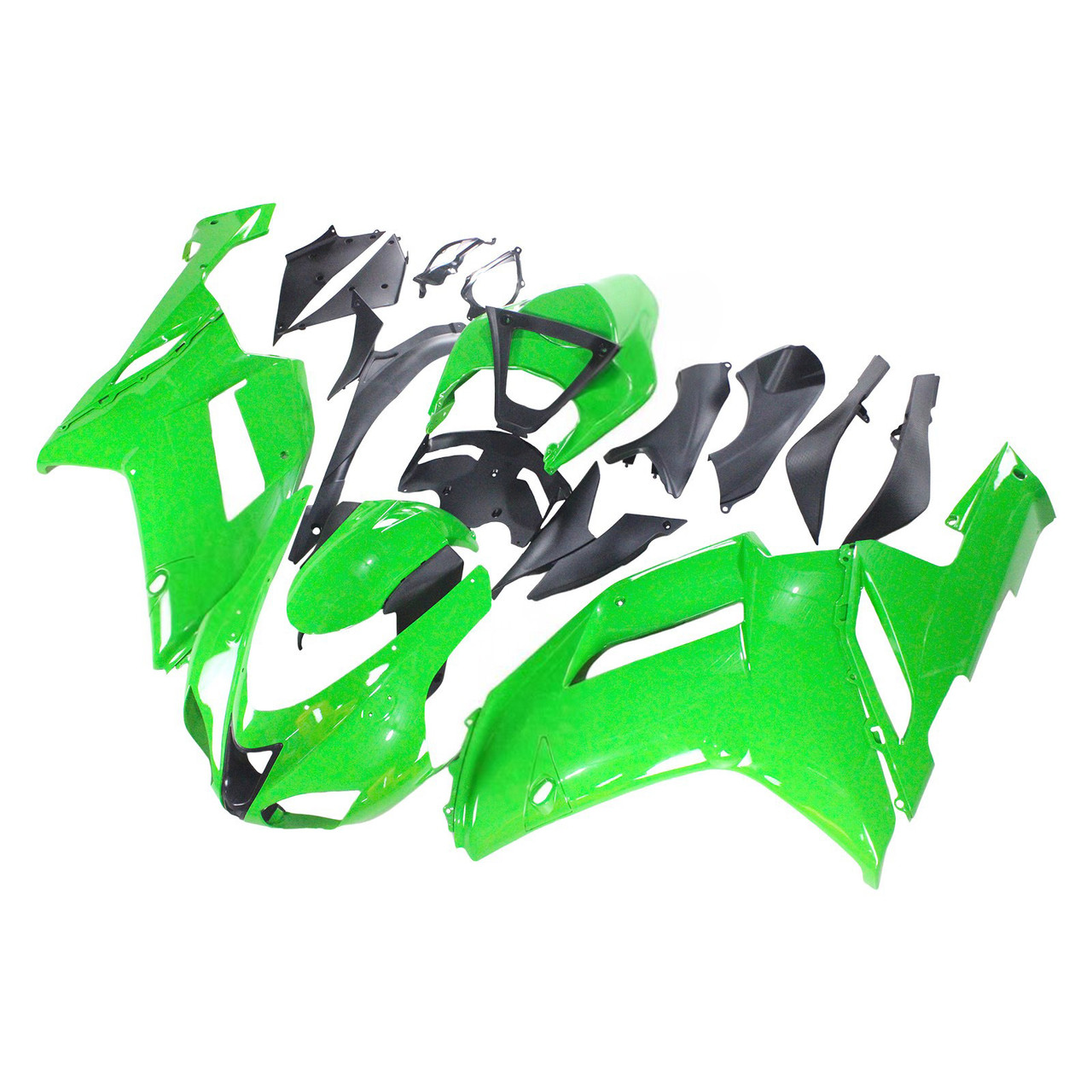 Kawasaki ZX6R 636 2007-2008 Amotopart Fairing Kit Generic #122