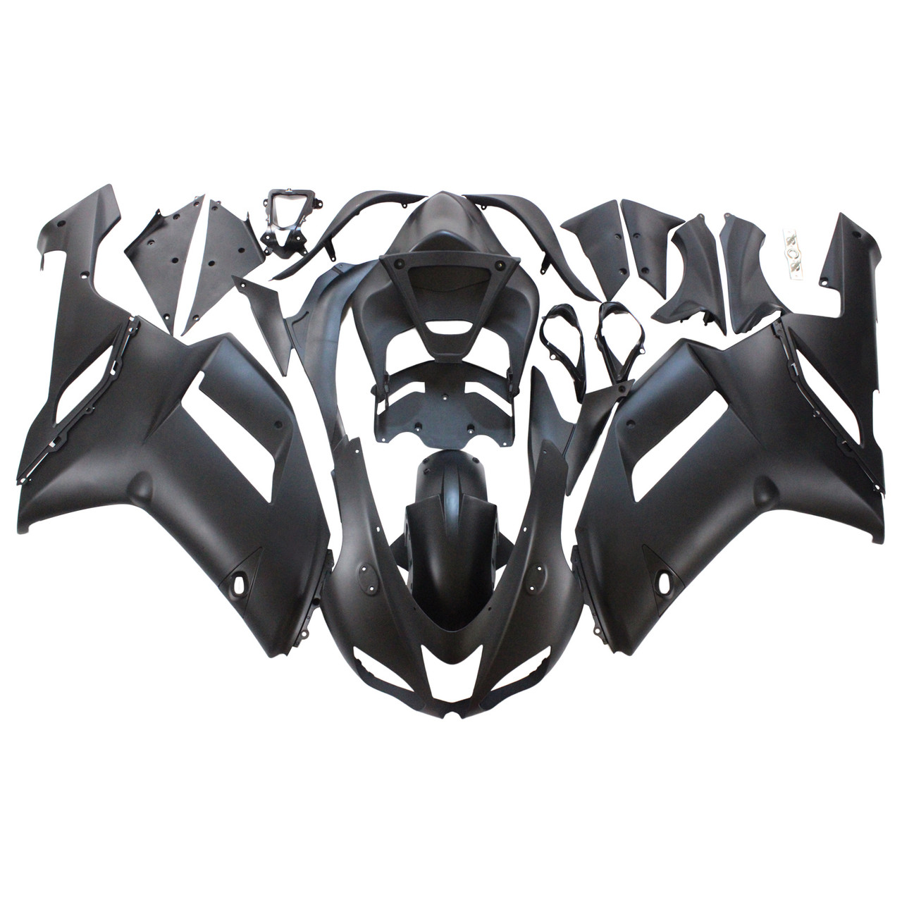 Kawasaki ZX6R 636 2007-2008 Amotopart Fairing Kit Generic #126