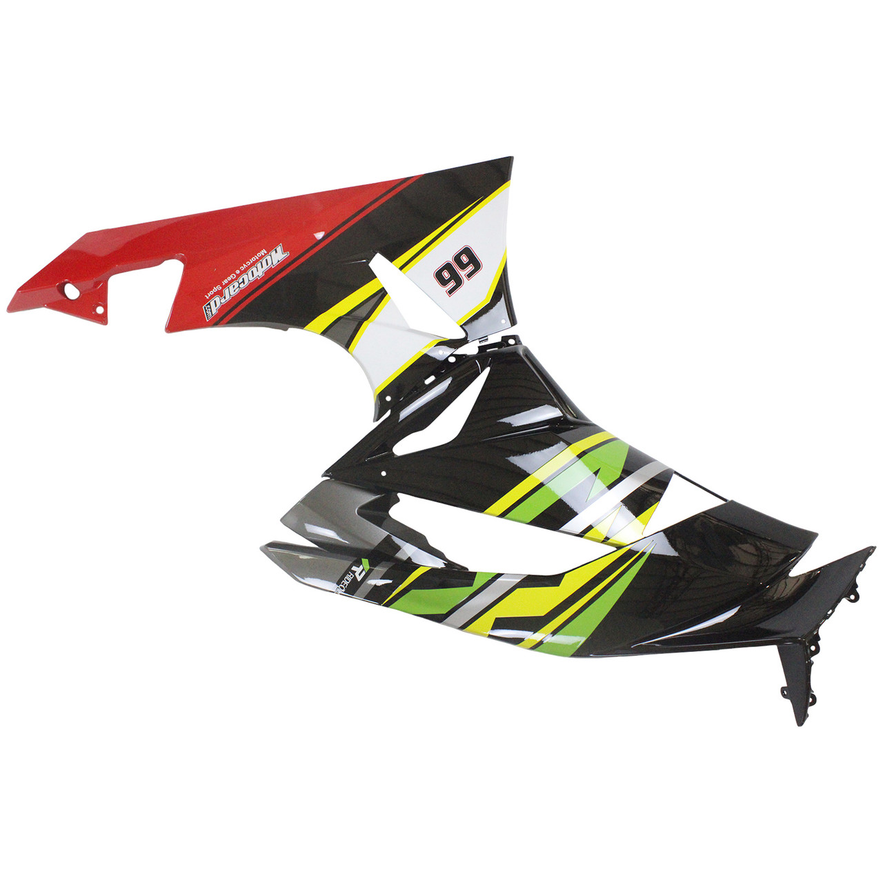 Kawasaki ZX6R 636 2009-2012 Amotopart Fairing Kit Generic #102