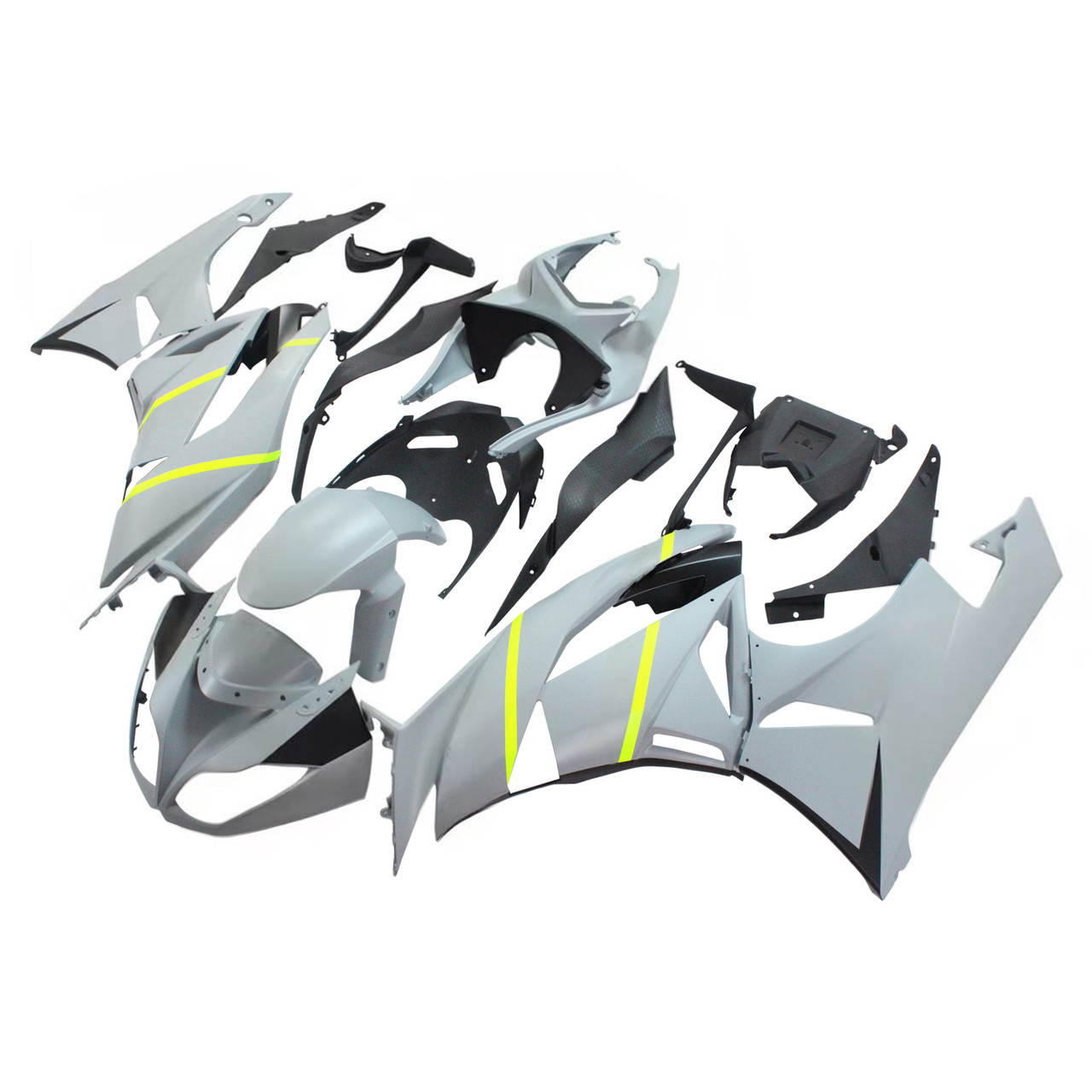 Kawasaki ZX6R 636 2009-2012 Amotopart Fairing Kit Generic #103