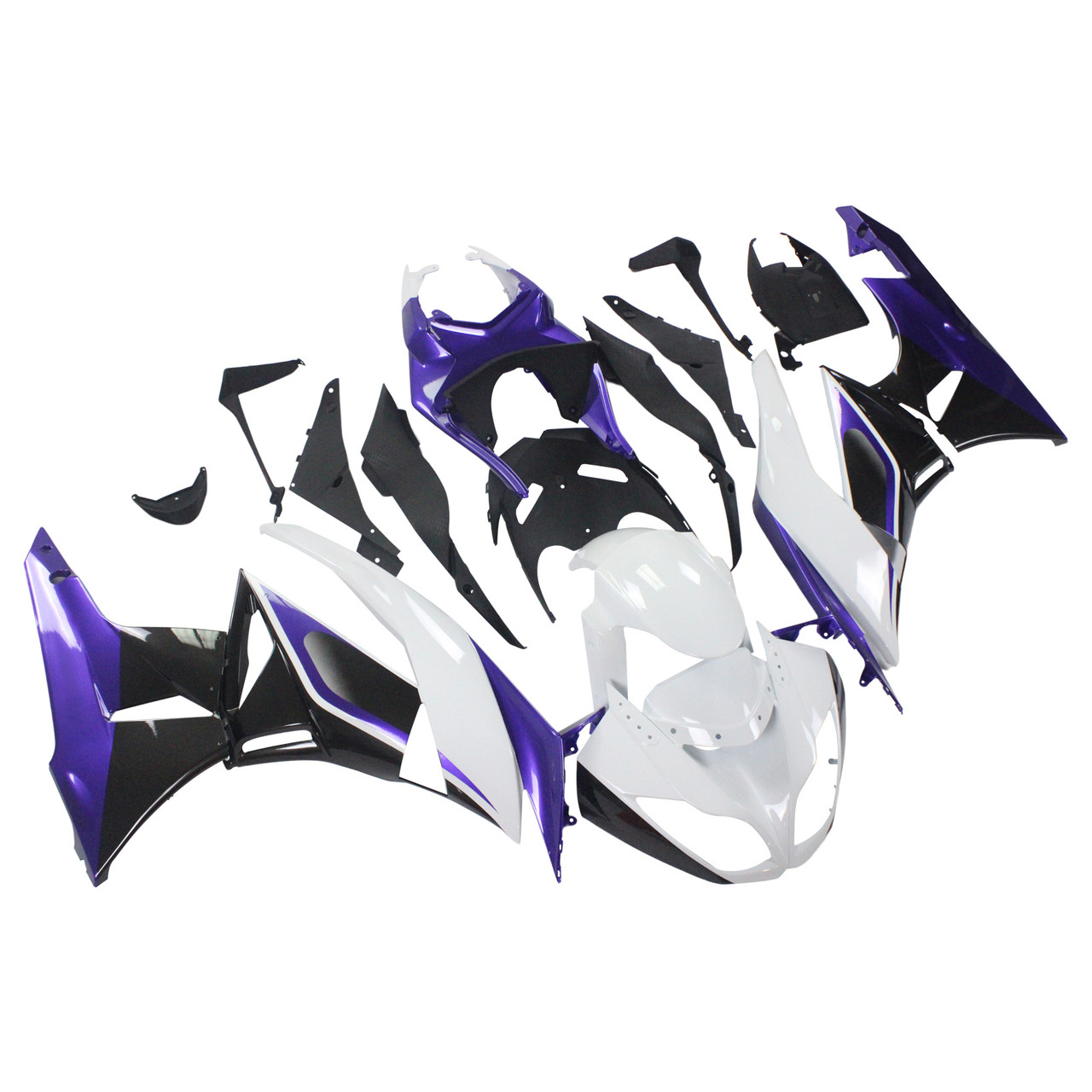 Kawasaki ZX6R 636 2009-2012 Amotopart Fairing Kit Generic #105