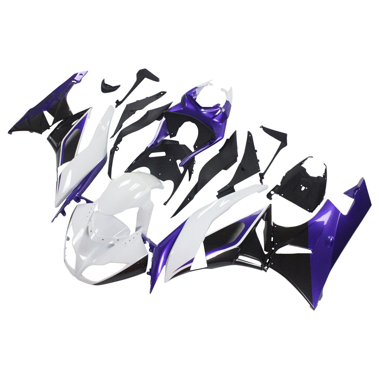 Kawasaki ZX6R 636 2009-2012 Amotopart Fairing Kit Generic #105