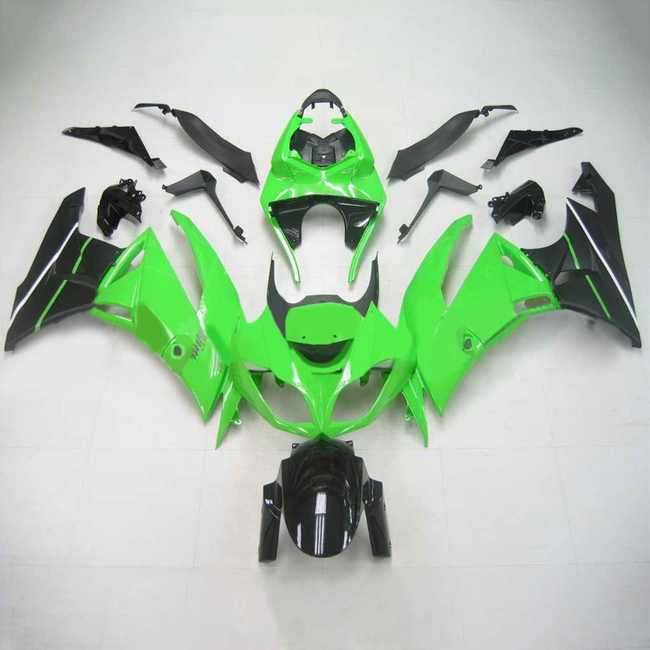 Kawasaki ZX6R 636 2009-2012 Amotopart Fairing Kit Generic #109