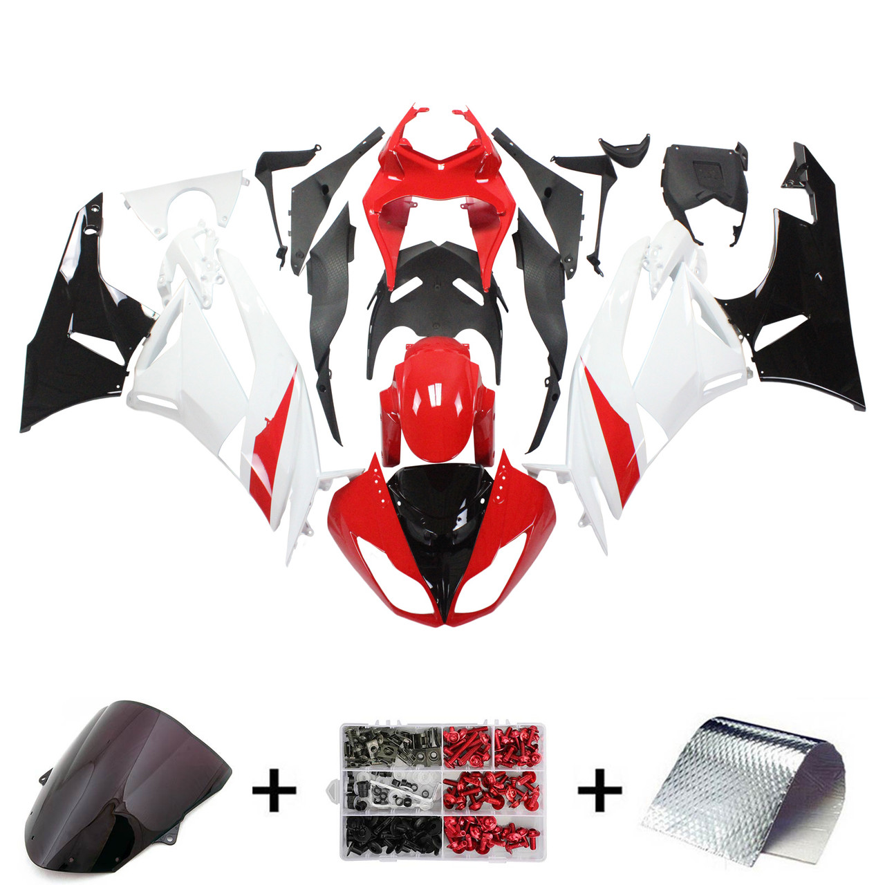 Kawasaki ZX6R 636 2009-2012 Amotopart Fairing Kit Generic #113