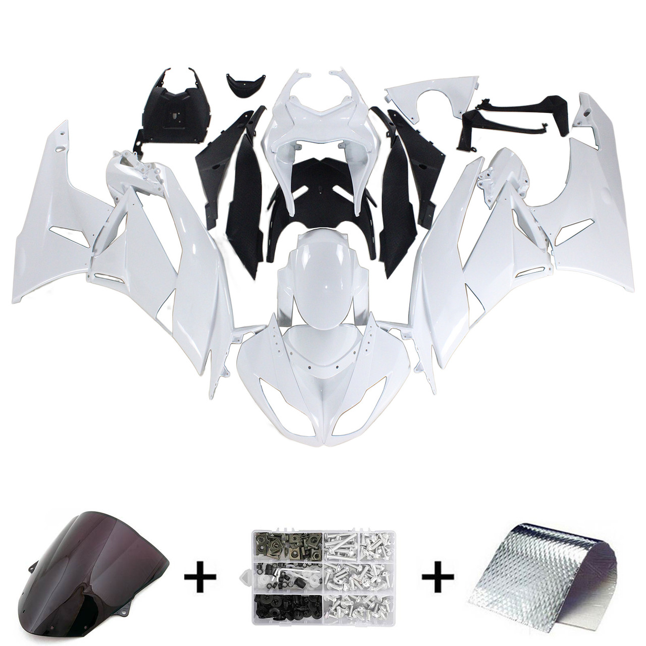 Kawasaki ZX6R 636 2009-2012 Amotopart Fairing Kit Generic #118