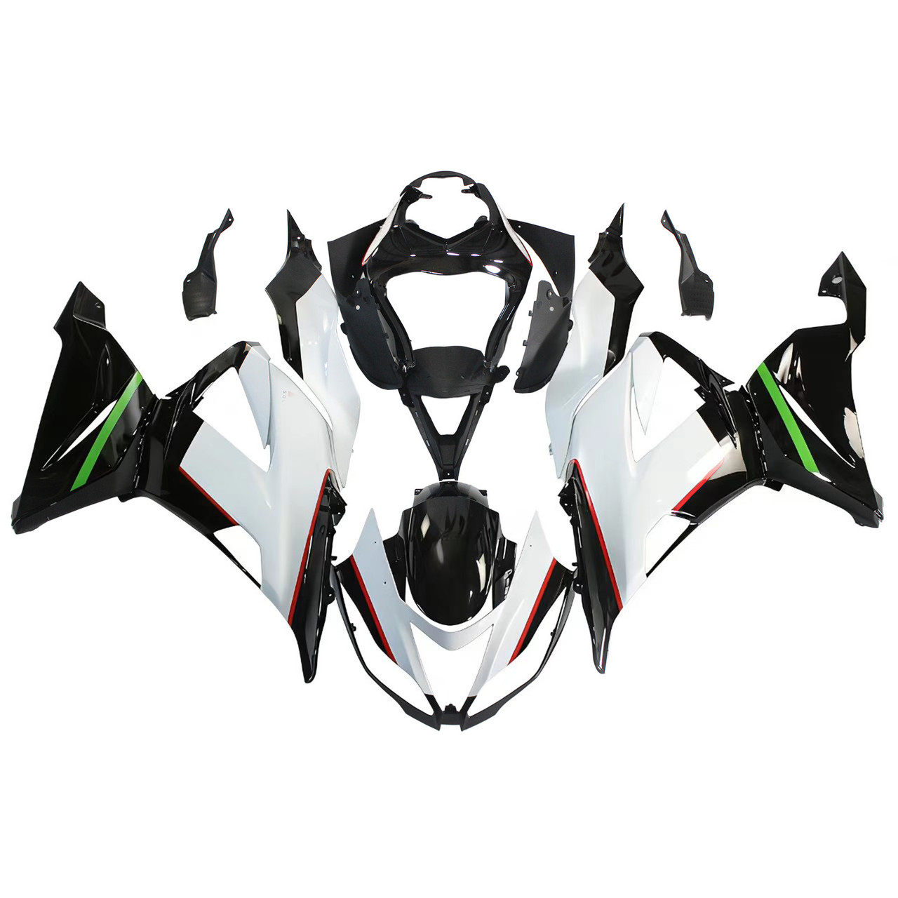 Kawasaki ZX6R 636 2013-2018 Amotopart Fairing Kit Generic #107