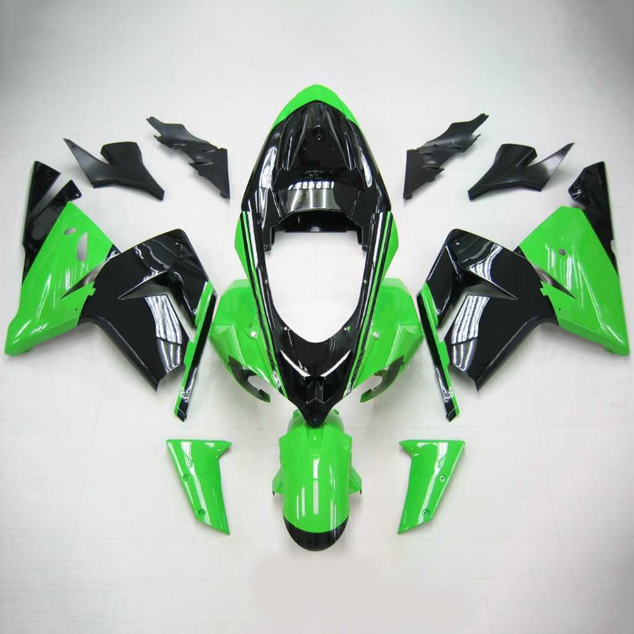 Kawasaki ZX10R 2004-2005 Amotopart Fairing Kit Generic #101