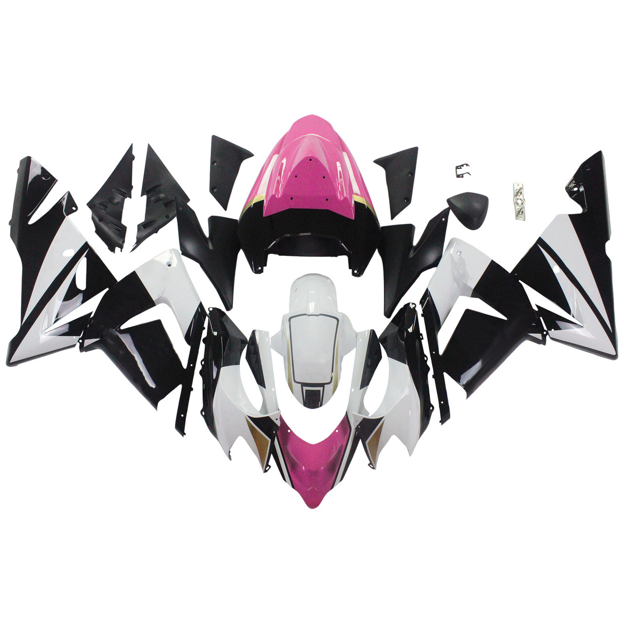 Kawasaki ZX10R 2004-2005 Amotopart Fairing Kit Generic #110