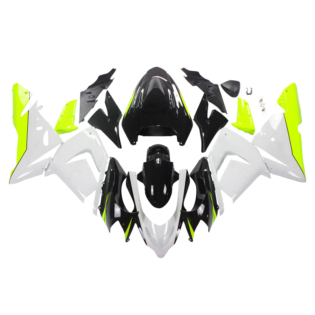 Kawasaki ZX10R 2004-2005 Amotopart Fairing Kit Generic #126