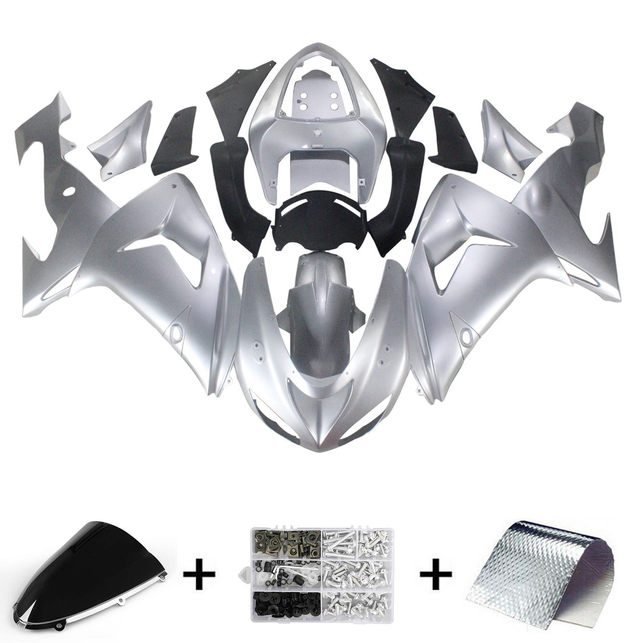 Kawasaki ZX10R 2006-2007 Amotopart Fairing Kit Generic #111