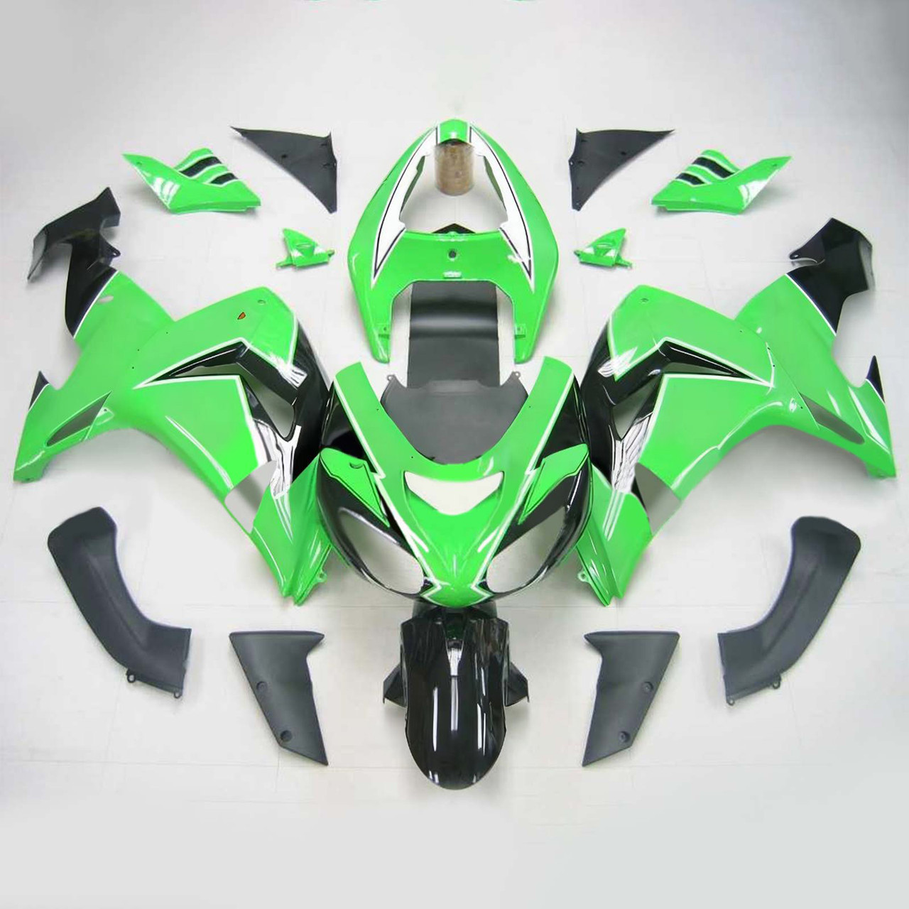 Kawasaki ZX10R 2006-2007 Amotopart Fairing Kit Generic #112