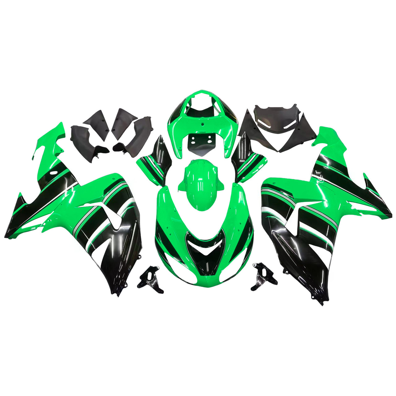 Kawasaki ZX10R 2006-2007 Amotopart Fairing Kit Generic #114