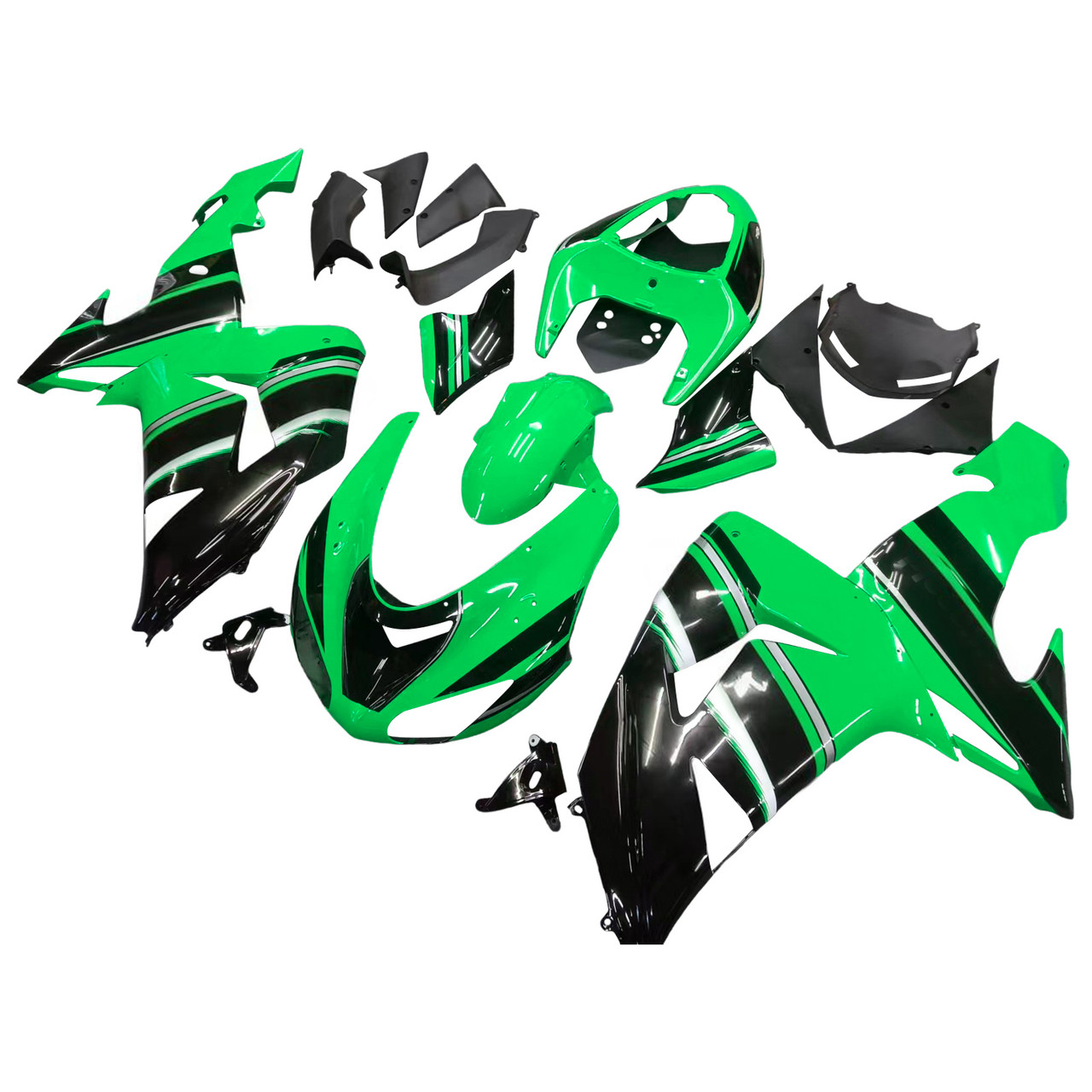 Kawasaki ZX10R 2006-2007 Amotopart Fairing Kit Generic #114