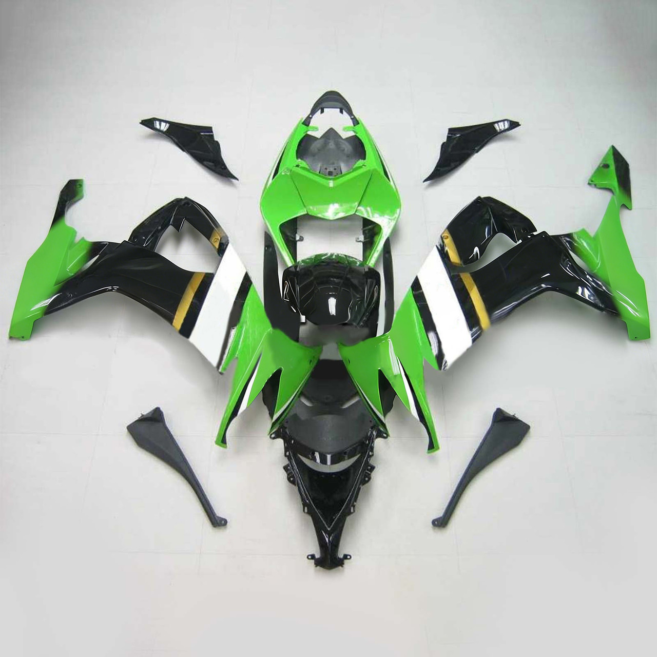 Kawasaki ZX10R 2008-2010 Amotopart Fairing Kit Generic #103
