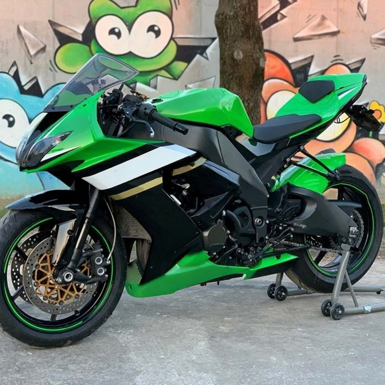 Kawasaki ZX10R 2008-2010 Amotopart Fairing Kit Generic #103