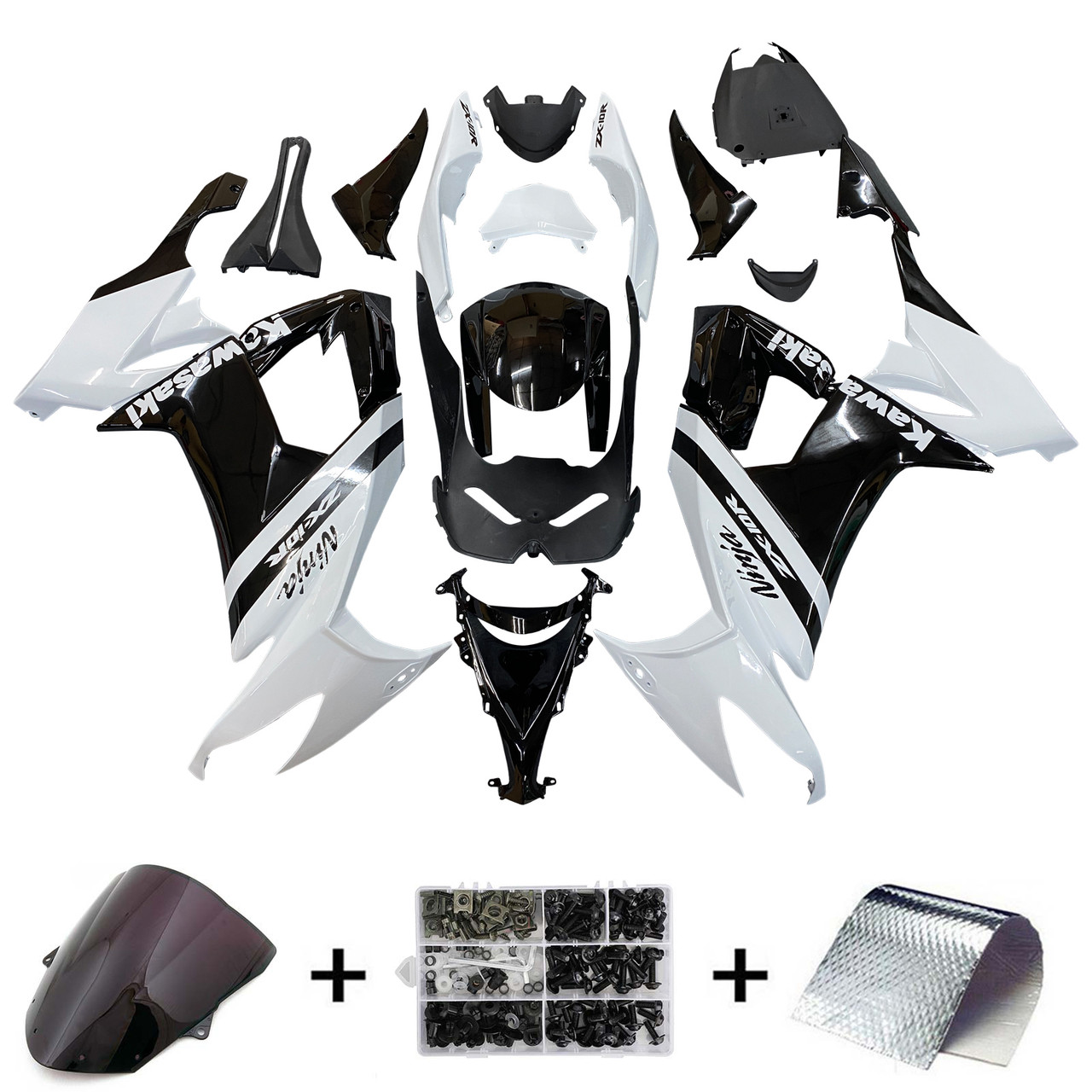 Kawasaki ZX10R 2008-2010 Amotopart Fairing Kit Generic #104