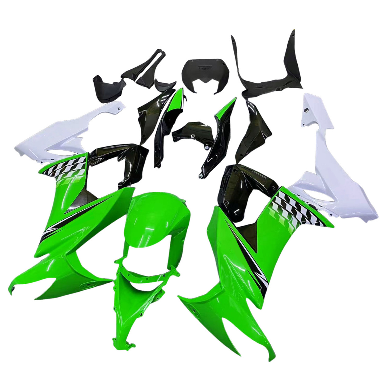 Kawasaki ZX10R 2008-2010 Amotopart Fairing Kit Generic #107