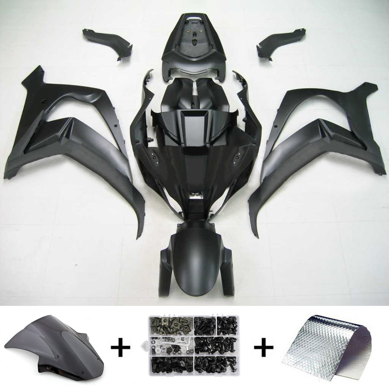 Kawasaki ZX10R 2011-2015 Amotopart Fairing Kit Generic #104