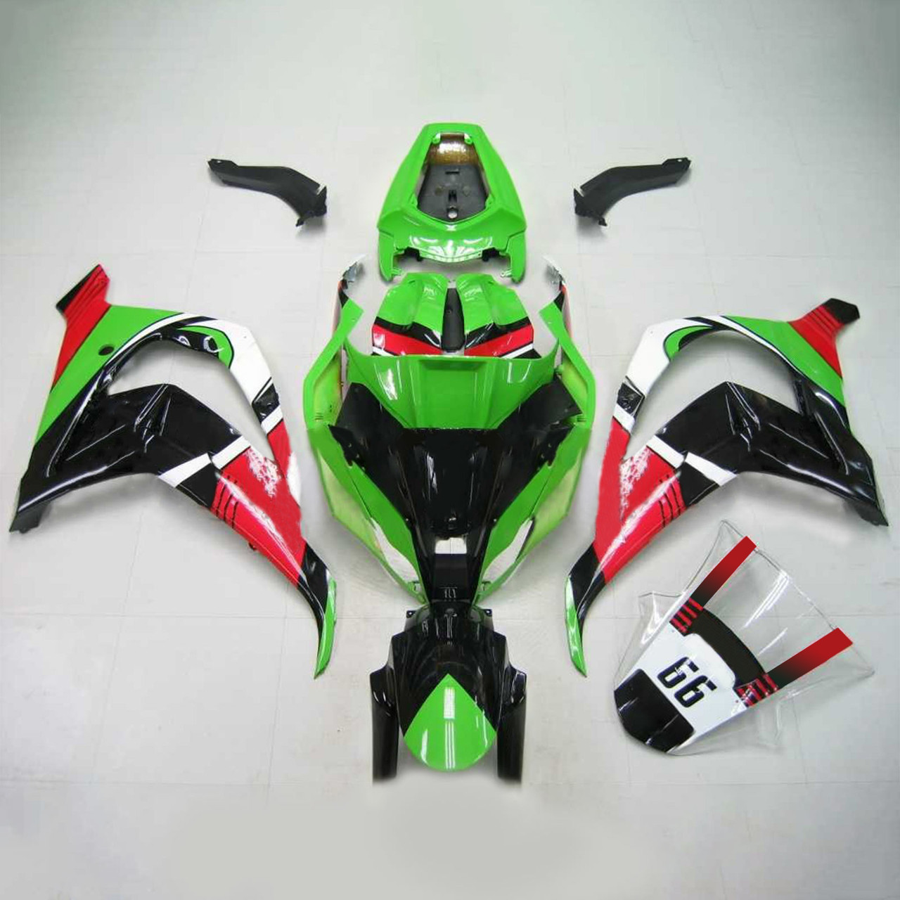 Kawasaki ZX10R 2011-2015 Amotopart Fairing Kit Generic #107