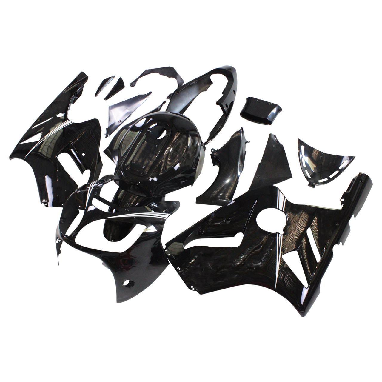 Kawasaki ZX12R 2000-2001 Amotopart Fairing Kit Generic #104