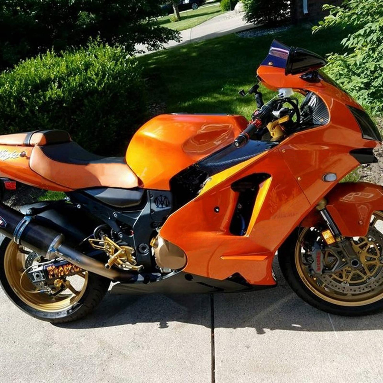 Kawasaki ZX12R 2002-2005 Amotopart Fairing Kit Generic #102