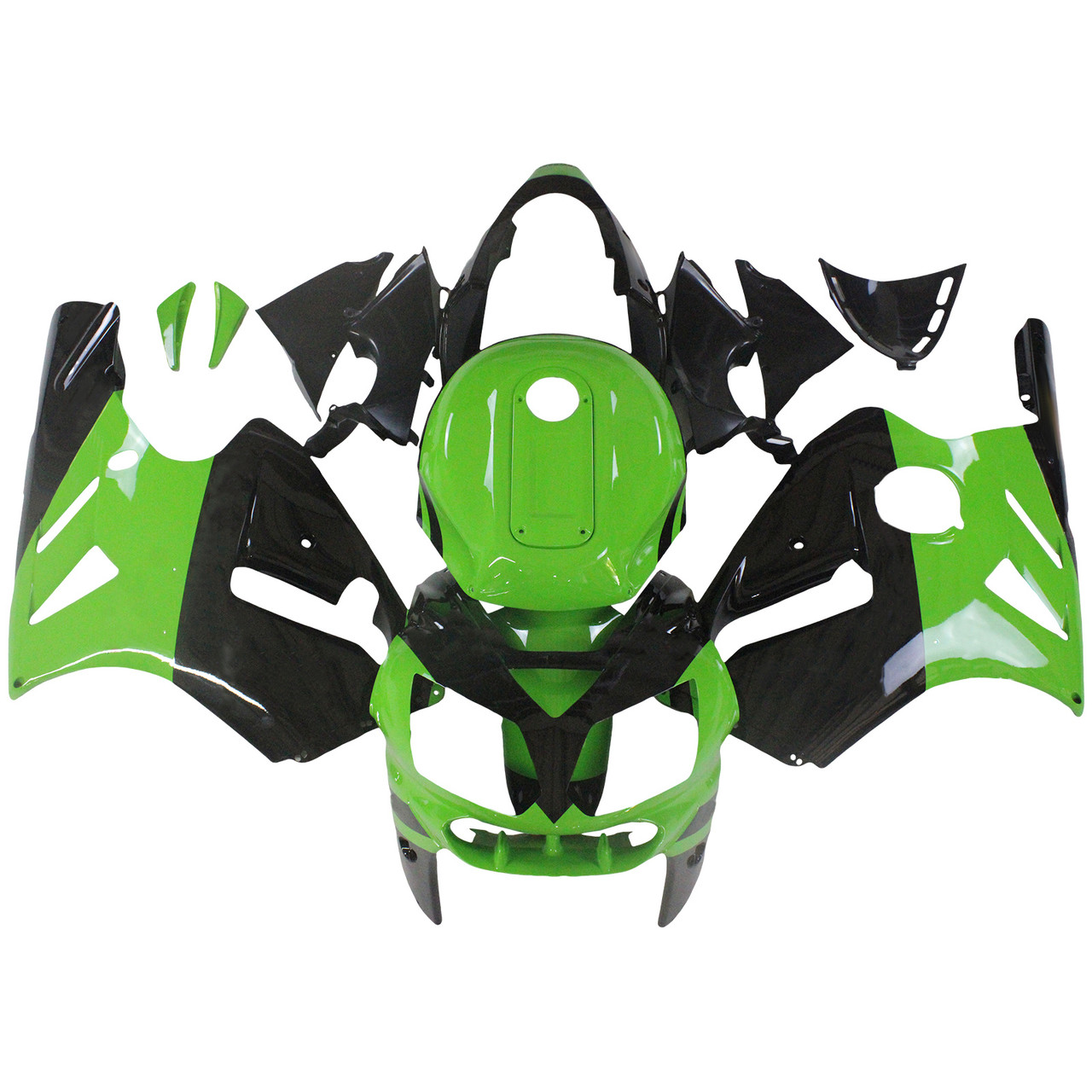 Kawasaki ZX12R 2002-2005 Amotopart Fairing Kit Generic #105