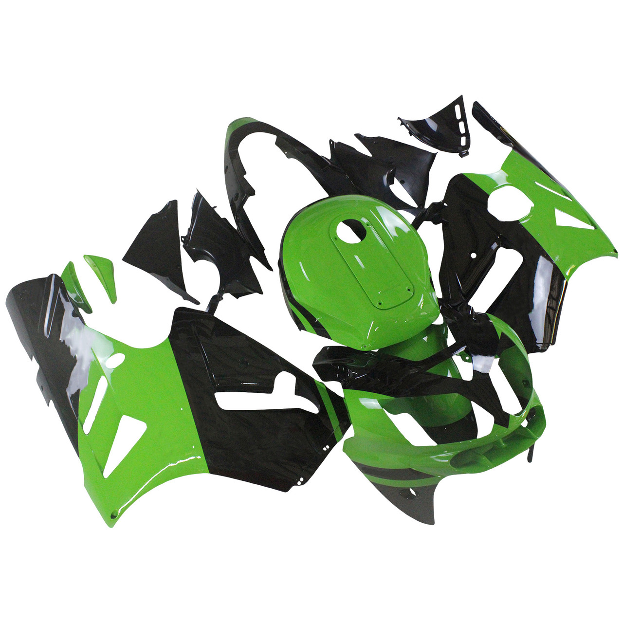 Kawasaki ZX12R 2002-2005 Amotopart Fairing Kit Generic #105